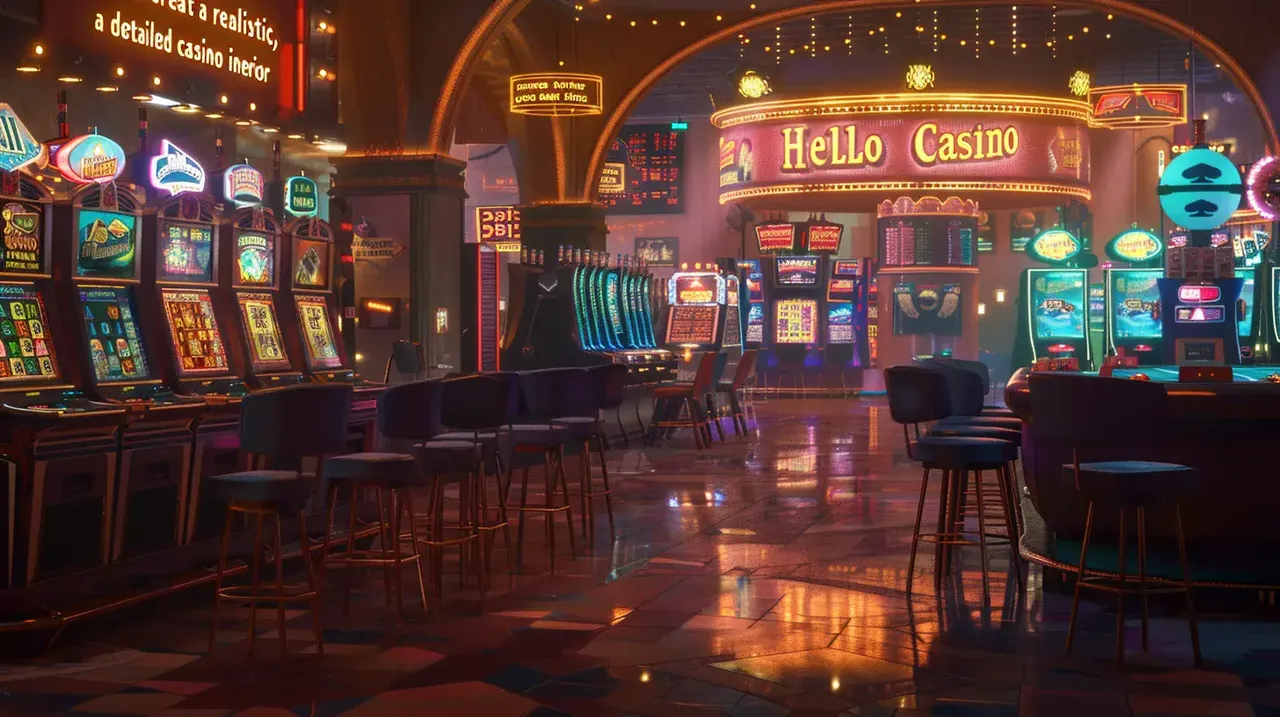 Levendige casino speelzaal in België